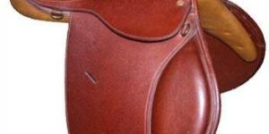 Brown Plain Close Contact Saddle