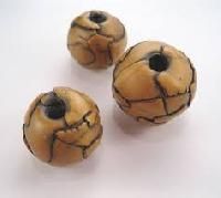 Leather Beads
