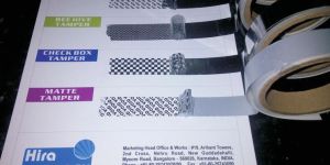 Security Adhesive Tapes