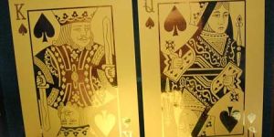 Gold Playing Cards