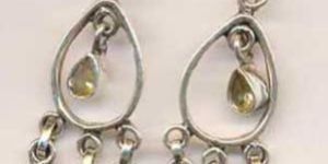 Silver Fashion Earrings KE-171