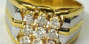 Gold Diamond Rings-15