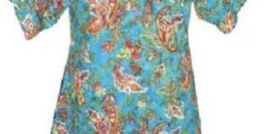 Cotton Hand Short Sleeve Shirt Kaftan