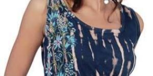 Cotton-Hand-Tie-Dye-Block-Printed-Top