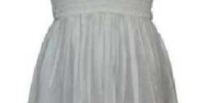 Cotton Smocked Bustier Dress