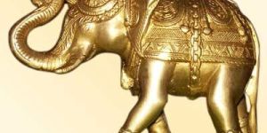 Brass Handicraft Item (Elephant)