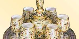 Marble Handicraft Item (Wine Set)