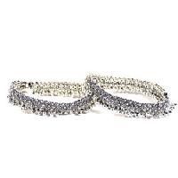 Artificial Silver Anklets