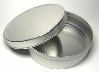 Round Tin Container