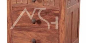 Wooden Bedside Table