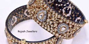 Diamond Polki Bangles