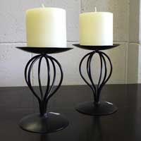 Iron Candle Holder