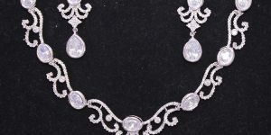 American Diamond Necklace Set