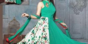 Designer Fancy Embroidered Gown