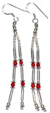 Handmade Beaded Earrings
