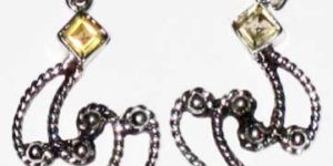 GE-02 gemstone earrings