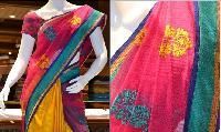 Embroidered Cotton Sarees