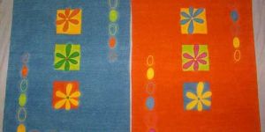 Embroidery Cotton Chenille Durries