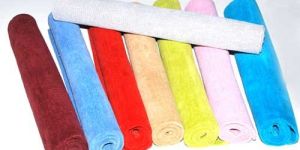 Plain Cotton Chenille Durries