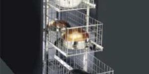 Stainless Steel Three Drawer Trolley