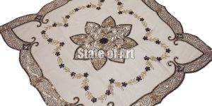 Artistic Embroidered Wedding Table Cover