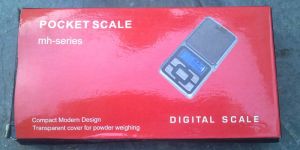 Bright LED Display Pocket Weight Measurement Scale 200 Gm