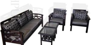 Wooden Sofa Set