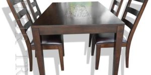 Contemporary Wooden Dining Set