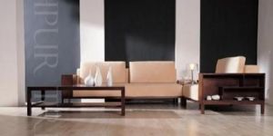 Contemporary Wooden Sofa Set