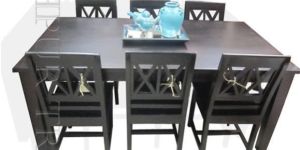 Walnut Eight Seater Dining Set