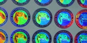 Holographic Stickers