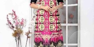 BUTTERFLY PURE COTTON KURTI 1