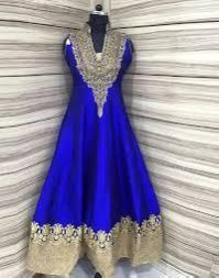Embroidered Anarkali Suits