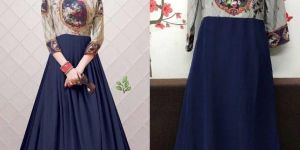 FRENCH GOWN DIGITAL PRINT