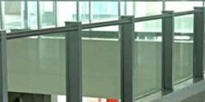 Steel Glass Railing Fabrication