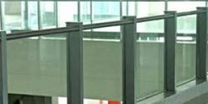 Steel Railing Glass