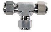 Stainless Steel Tee Tube Fittings