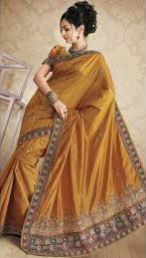 Hand Work Silk Saree