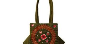 Ethnic Green Bag