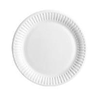 White Paper Plates