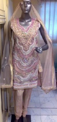 Embroidered Churidar Suits