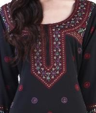 Printed Crepe Kurtis