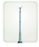 Double Bulb Garden Lamps