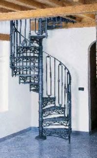 Cast Iron Spiral Staircase