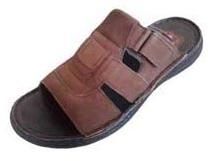 Mens Leather Slippers