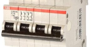 LV Switchgear ABB MCB 4 Pole 40