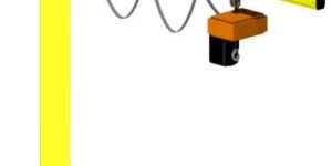 Floor Mounted Jib Crane