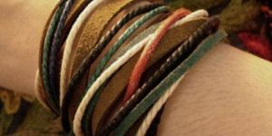 Ladies Leather Bracelets