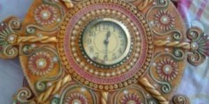 Flower Shape Wall Clock