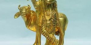 Brass Krishna Statue